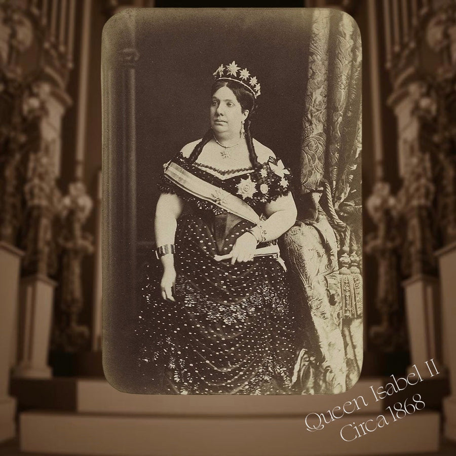 Queen Isabel II Brooch