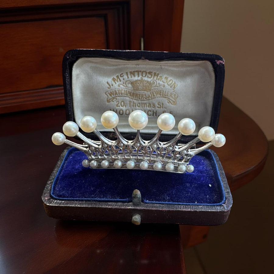 Mikimoto Brooch