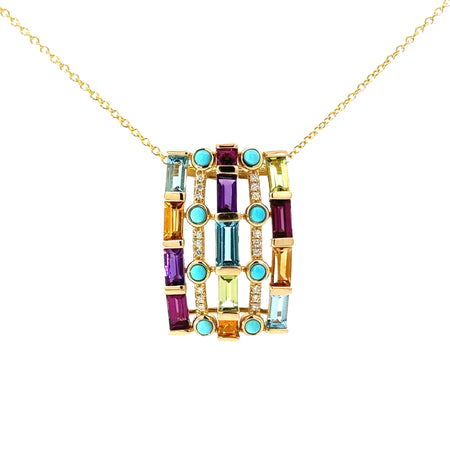 E.H. Collection Pendant w/Chain