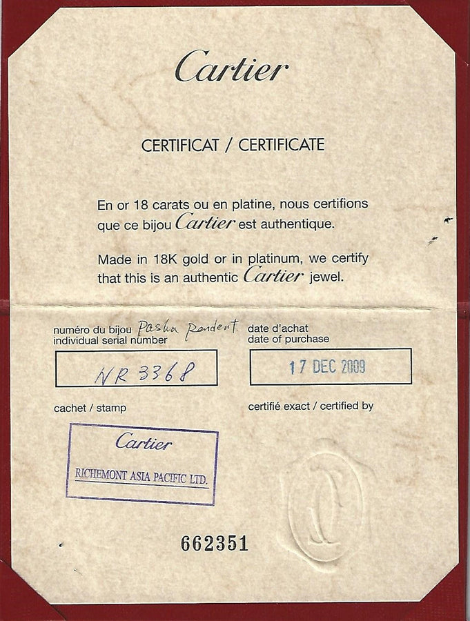 Cartier Necklace