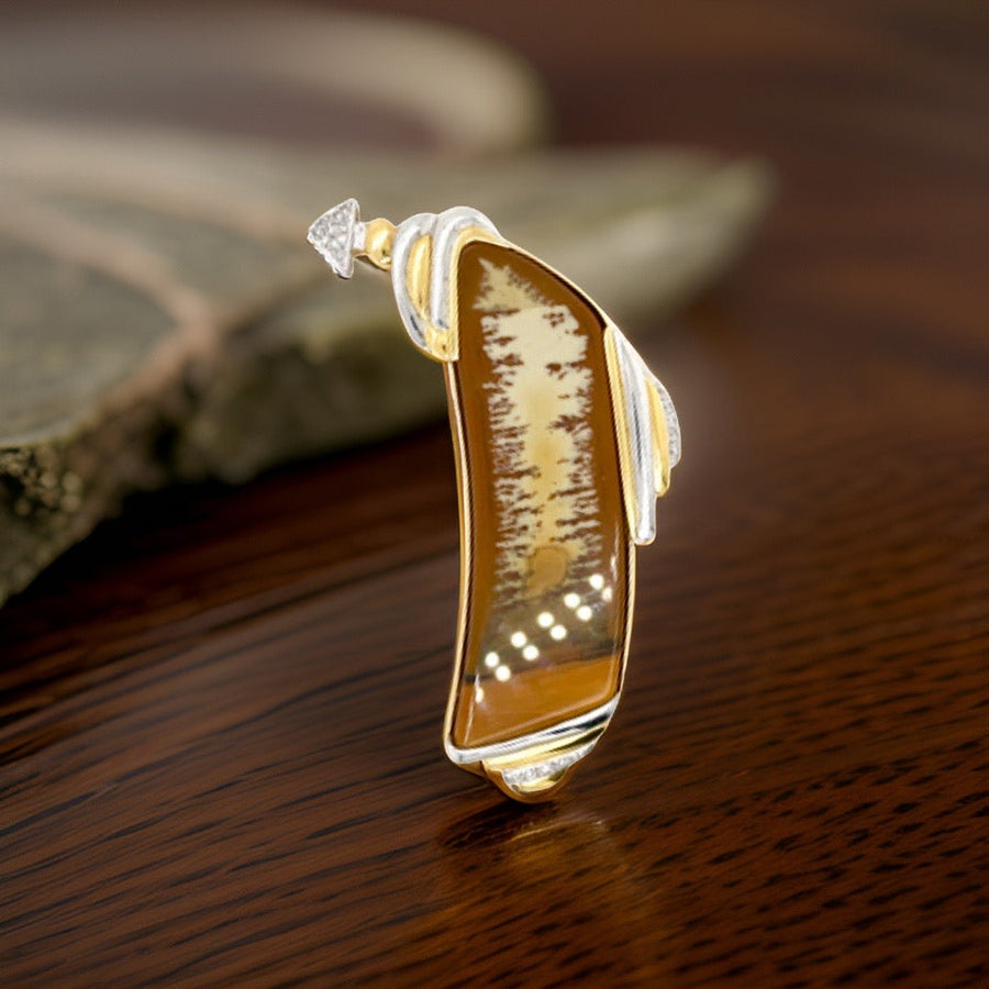 Estate Dagon Gillespey Brooch/Pendant