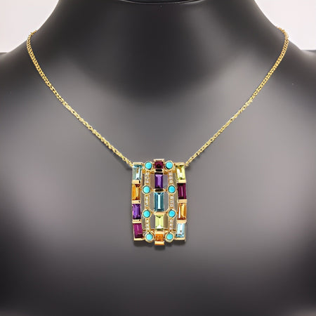 E.H. Collection Pendant w/Chain