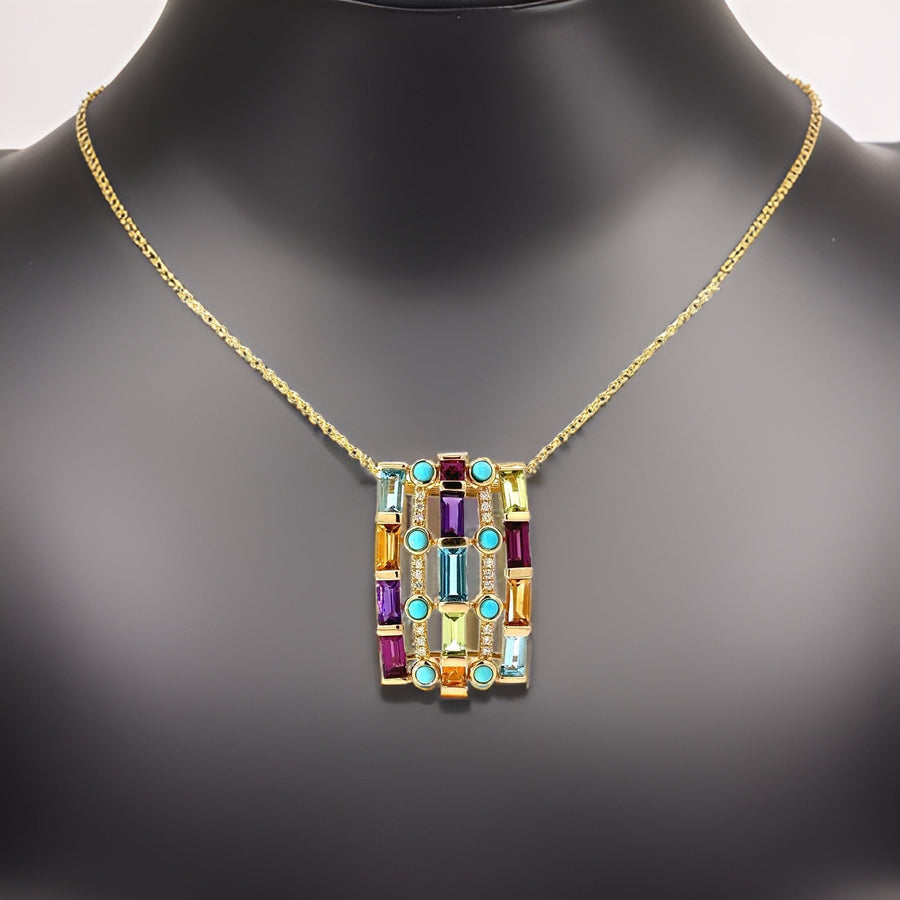 E.H. Collection Pendant w/Chain