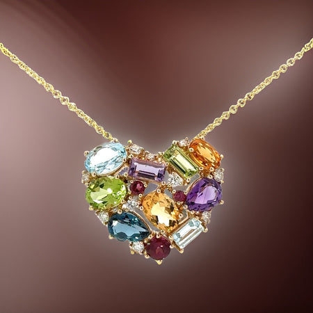 E.H. Collection Pendant w/Chain
