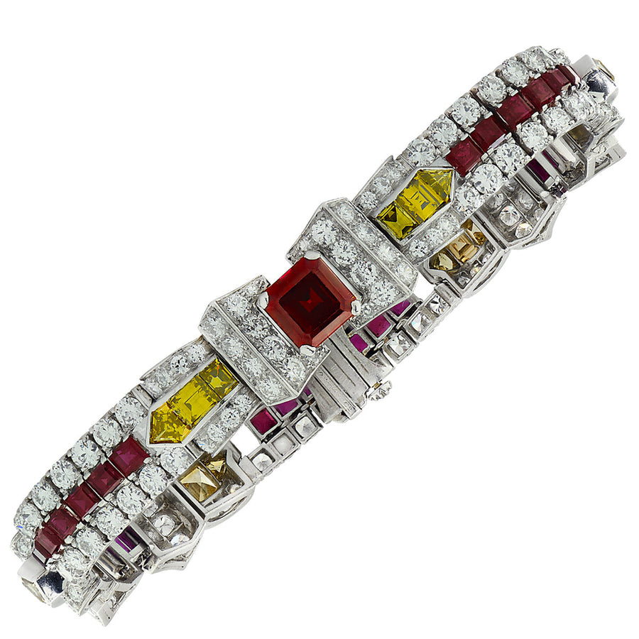 EstateBlack Star Frost  Bracelet