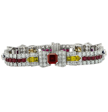 EstateBlack Star Frost  Bracelet