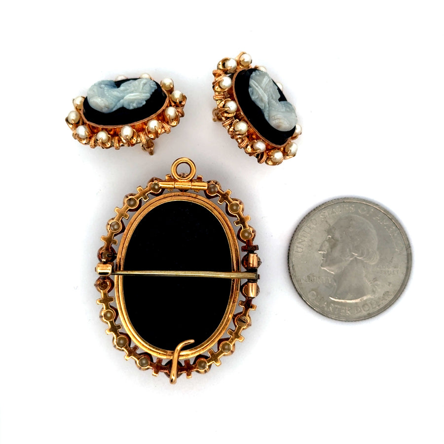 Estate Brooch/Earring