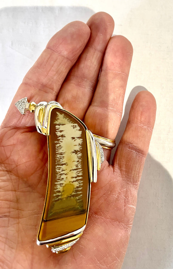 Estate Dagon Gillespey Brooch/Pendant