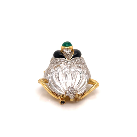 Estate David Webb Brooch